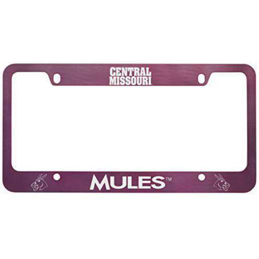 SM-31-PNK-CMSU-1-SMA: LXG SM/31 CAR FRAME PINK, Central Missouri